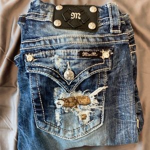 Miss Me Cuffed Skinny